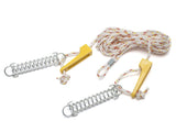 2x Double + 6x Single Ropes with UniRunners & Springs - Free Freight