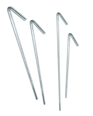 Australian Galvanised steel tent pegs 9mm x 350mm Part# 382 - 4mm, 6mm, 8mm or 9mm Australian Made Poles Apart Camping Products